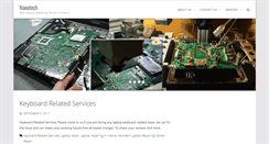 Desktop Screenshot of nanotechlapservices.com